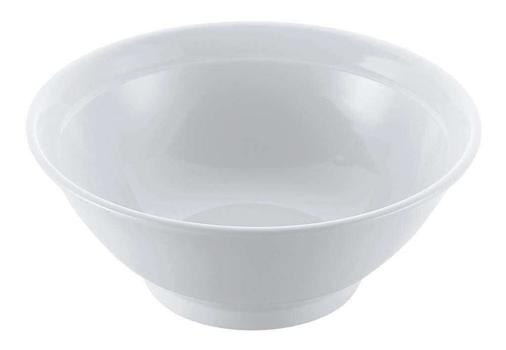 【ポイント17倍】磁器 中華食器 白リム 高台丼 6.5寸(φ195)【レンジ】【食器乾燥機対応】【洗浄機OK】..