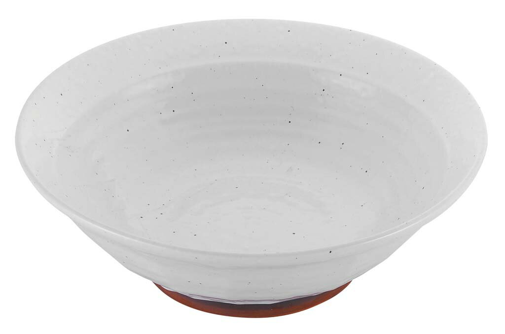 【ポイント20倍】モダンホワイト ラーメン丼 8寸(φ245)【レンジ】【食器乾燥機対応】【洗浄機OK】【消..