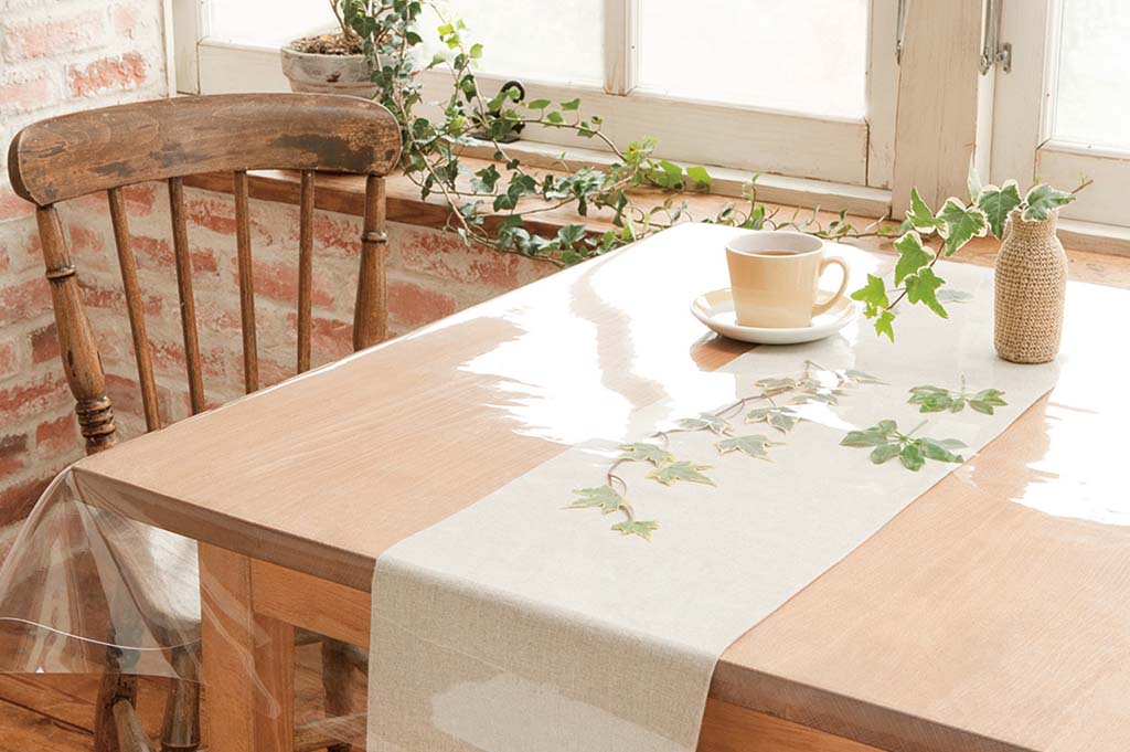 【ポイント20倍】ハイブリット透明テーブルクロス 90cm×10m巻 厚み1mm HCR10090【メーカー直送】 EBM v..