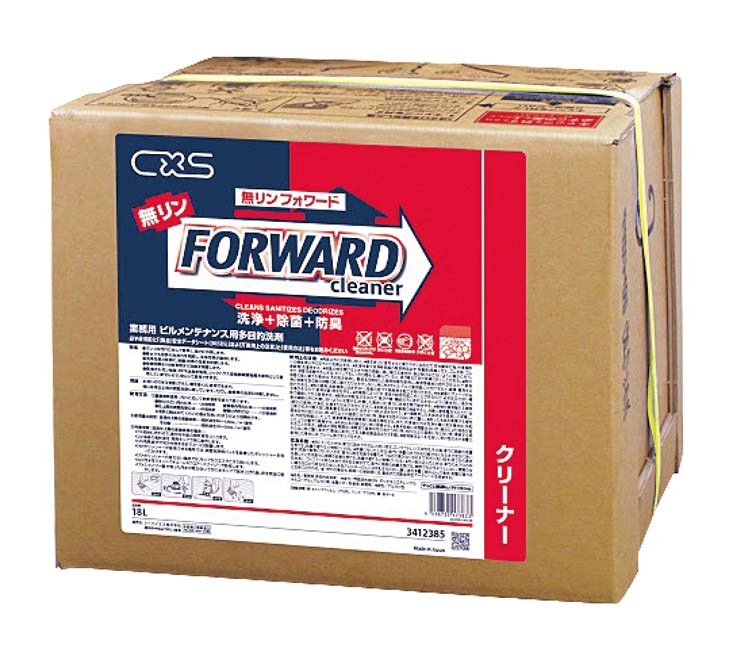 【ポイント20倍】シーバイエス 洗剤 無リンフォワード 18L EBM vol.25[2494-4]清掃・衛生用品