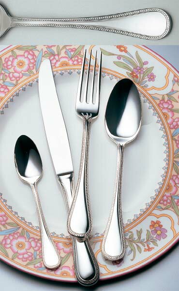 【ポイント14倍】LW 18-10 #18400 フレンチアクセント フィッシュソーススプーン EBM vol.25[1370-4]カトラリー・箸