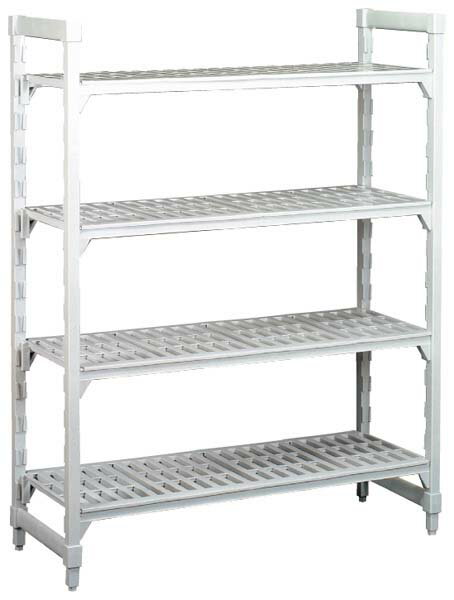 【ポイント20倍】カムシェルフ固定 610×610×H1430 5段メッシュ CPU242456V5(480) EBM vol.25[2110-2]棚・作業台