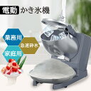 電動かき氷機 かきごおり機 電気砕氷機 業務用 電動かき氷機 業務用かき氷機 (65kg /時 2200rpm) 操作簡単 洗える 家庭用 商業用