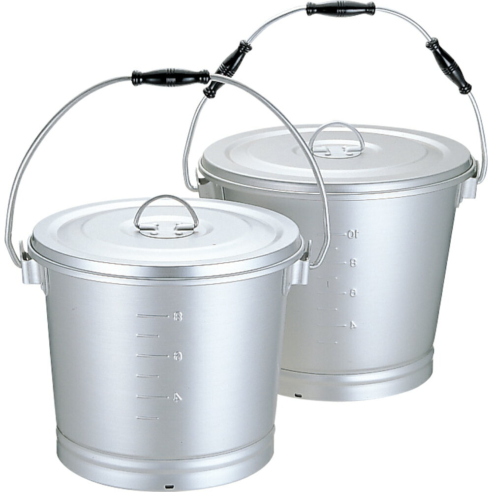アルミ一重汁食缶　16L