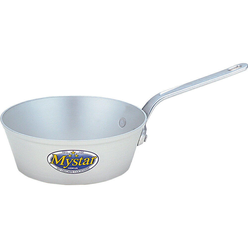 北陸アルミニウム　ホクア　日本製　業務用　プロマイスター　テーパーパン21cm　ガス火専用