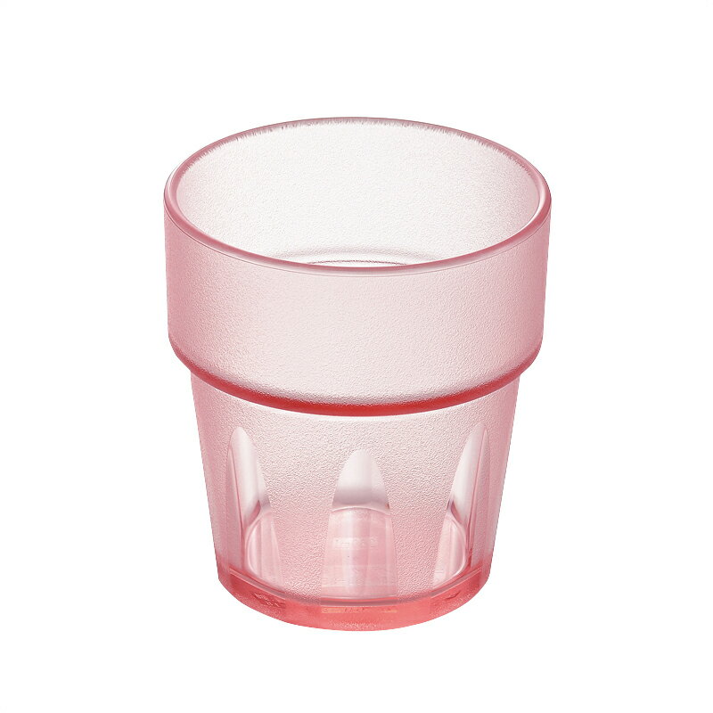 トライタン　キングタンブラー　260ml　ピンク　No.804P　プラスチックカップ