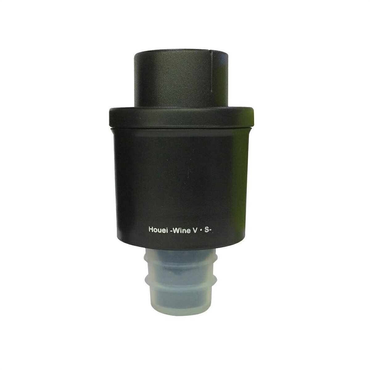 バキューム　ワインストッパー　中　ブラック　ワイン　バキュバン　【あす楽対応】