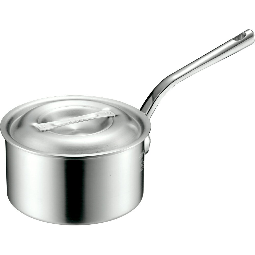 MTI　プロガスト深型片手鍋21cm　目盛付　アルミ製片手鍋　　【あす楽対応】