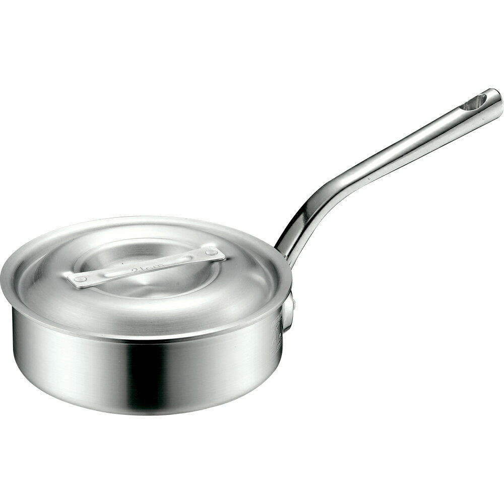 MTI　プロガスト浅片手鍋24cm　目盛付　アルミ製片手鍋　　【あす楽対応】