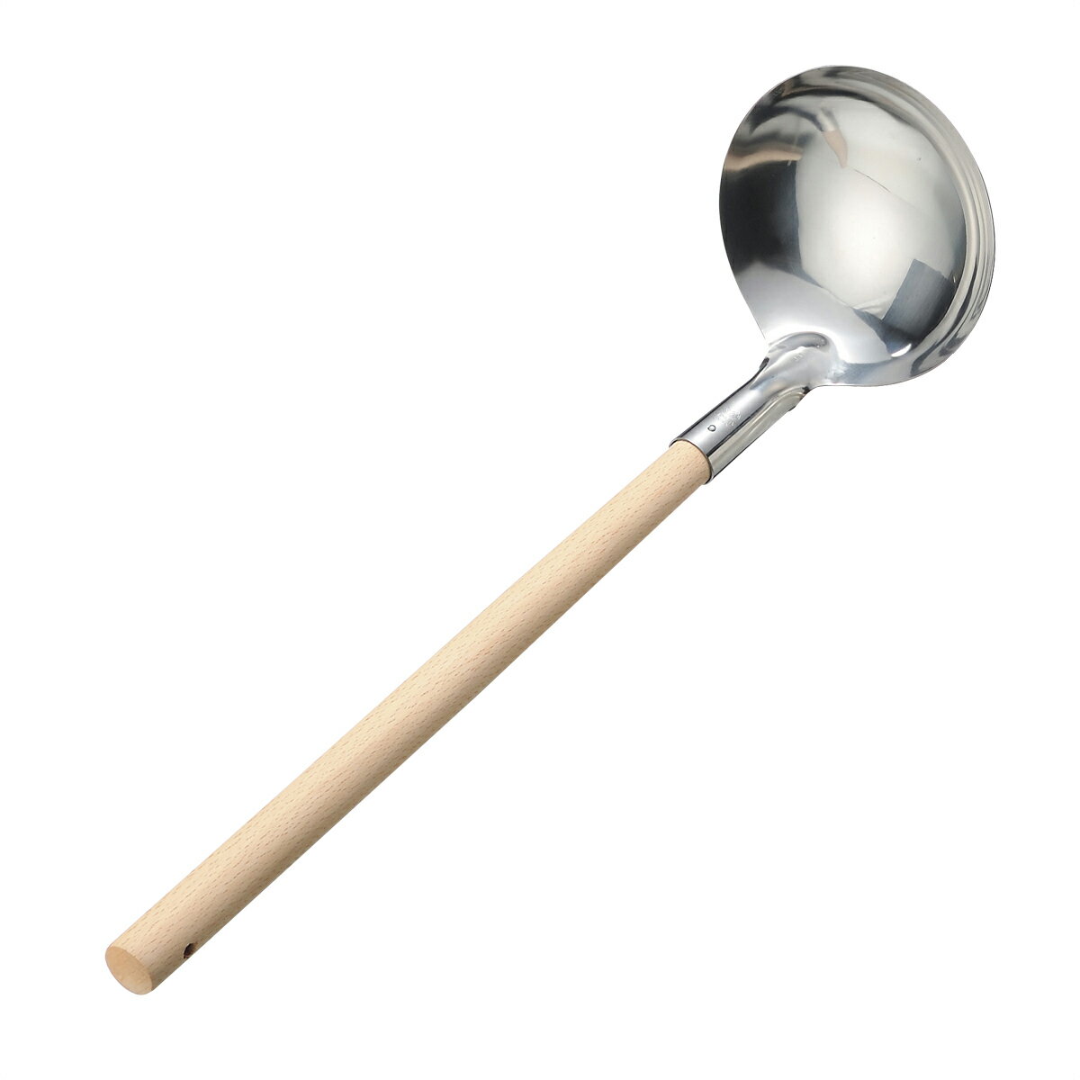 樂天商城 - リス　18-0木柄　レードル　穴無　【あす楽対応】