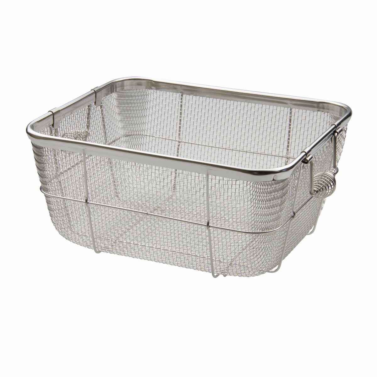 18-8クリーンバスケットA型　深型　中　食器　水切り　かご　ステンレス　【あす楽対応】