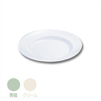 千羽鶴　No.26A　平皿リム型　8吋　プラスチック　食器　　食器　皿(3.0)