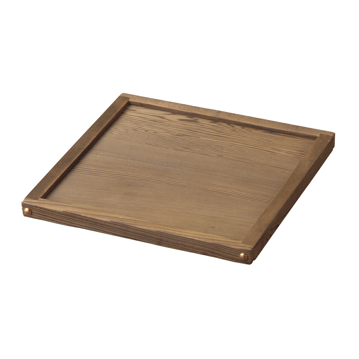 樂天商城 - 焼杉敷板渕付　18cm　M40-414