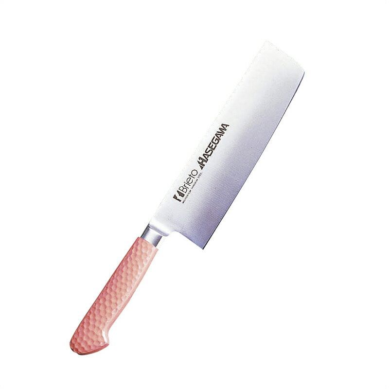 ハセガワ　抗菌カラー包丁　菜切　180cm　（MNK）ピンク