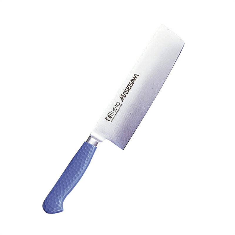 ハセガワ　抗菌カラー包丁　菜切　180cm　（MNK）ブルー