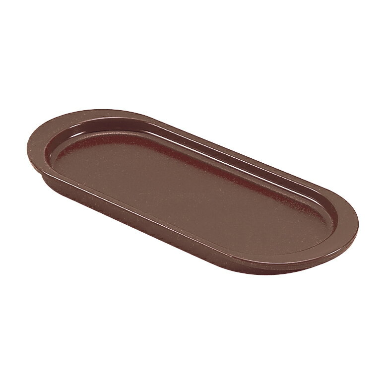 ノーブル　トレー（楕円型）　茶　【あす楽対応】