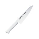 マイルドカット2000 抗菌カラー牛刀21cm ホワイト MCG-W
