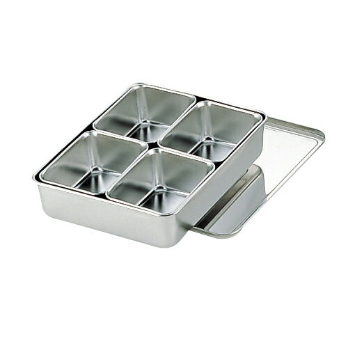 AG　18-8普及型調味料入　4ヶ入　田型　【あす楽対応】