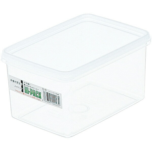 Plastic Storage Containers - 千羽鶴　ハイパック角型　S-23　保存容器　　シール容器　【あす楽対応】