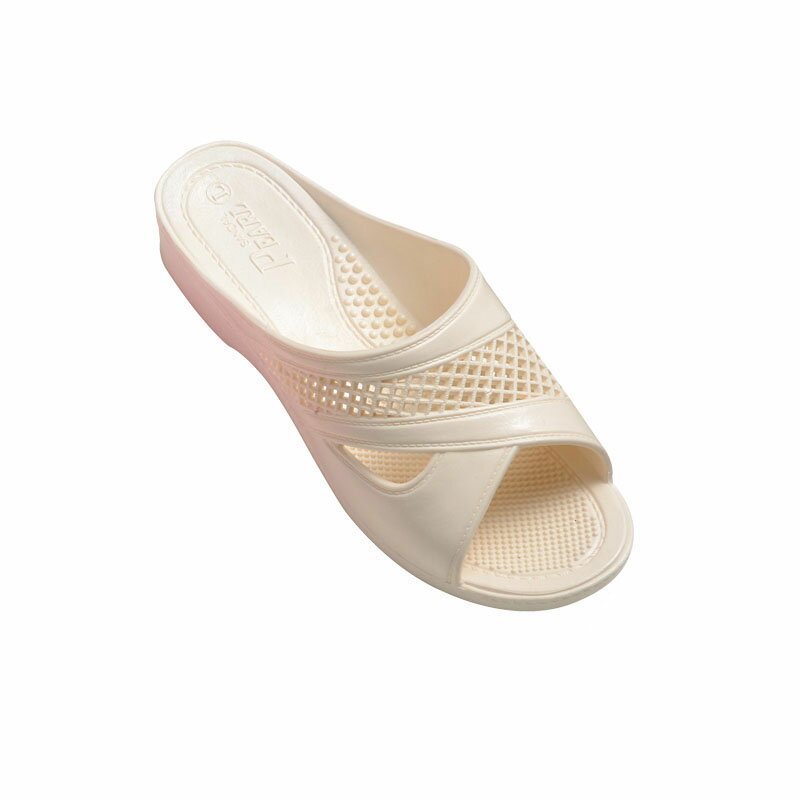 520-65 婦人フィッティングサンダルアイボリー L 【あす楽対応】