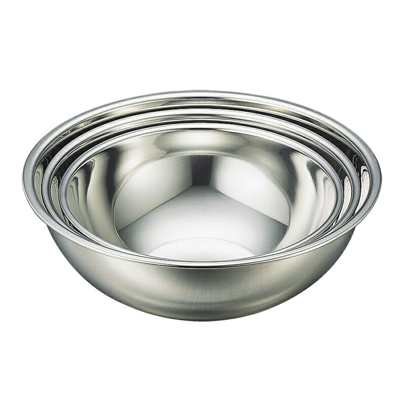 樂天商城 - IKD　18-8抗菌ミキシングボール　27cm　ステンレス　ボウル