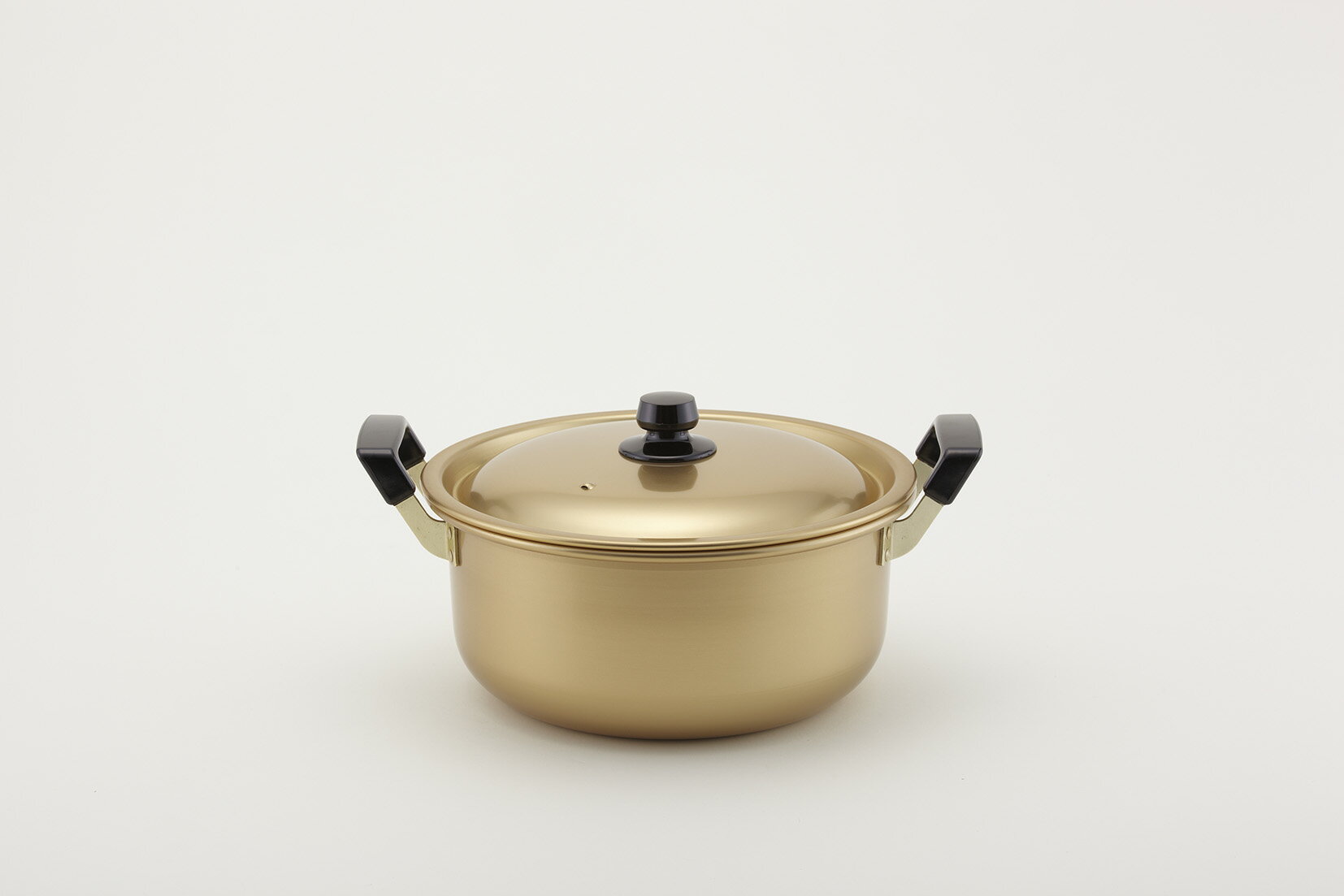 北陸アルミニウム　純しゅう酸味つくし22cm　両手鍋　ガス火専用　国産　日本製　【あす楽対応】