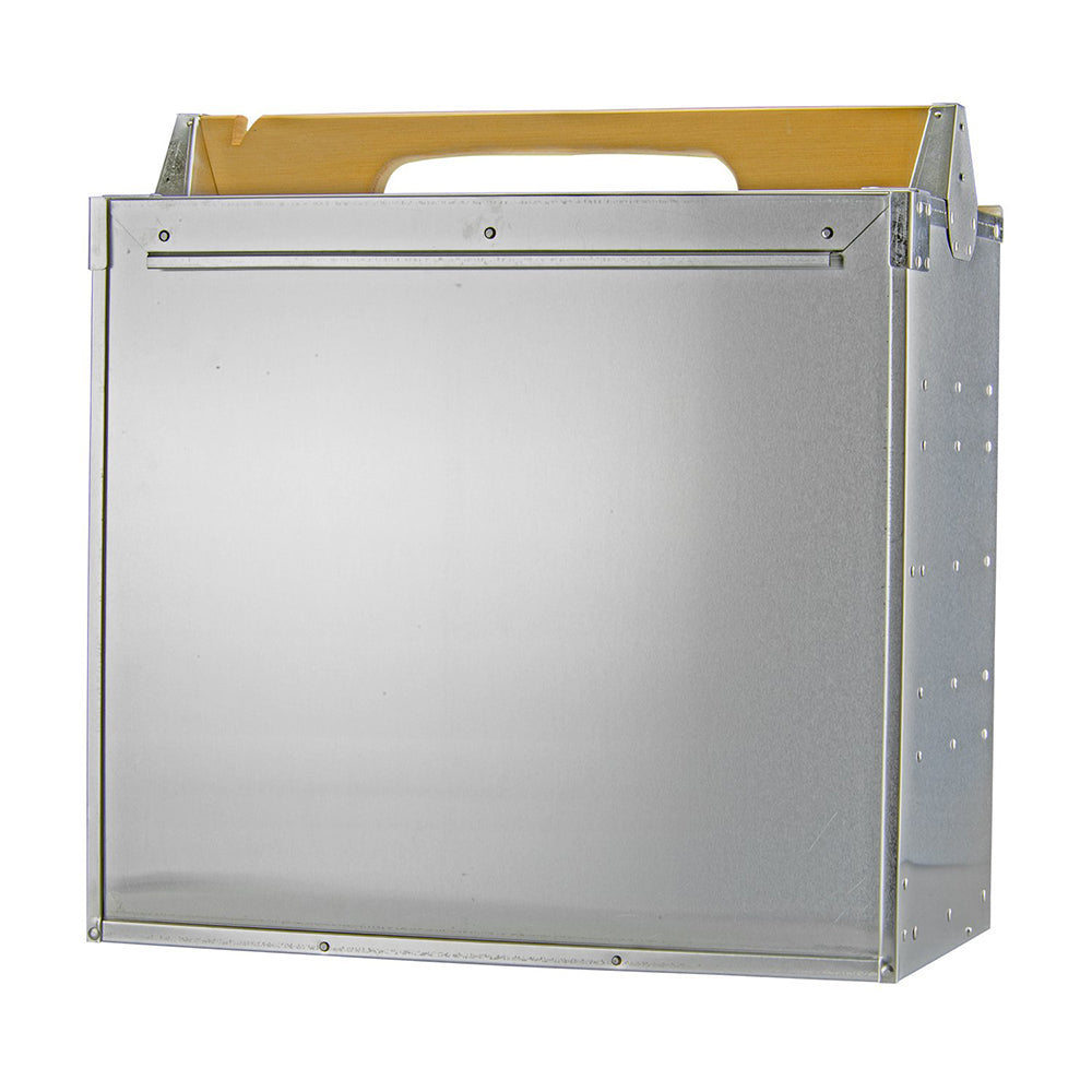 エムテートリマツ 日本製 国産 アルミ出前箱 横型 8ヶ入 レトロ ラーメン屋 定食 岡持 【あす楽対応】