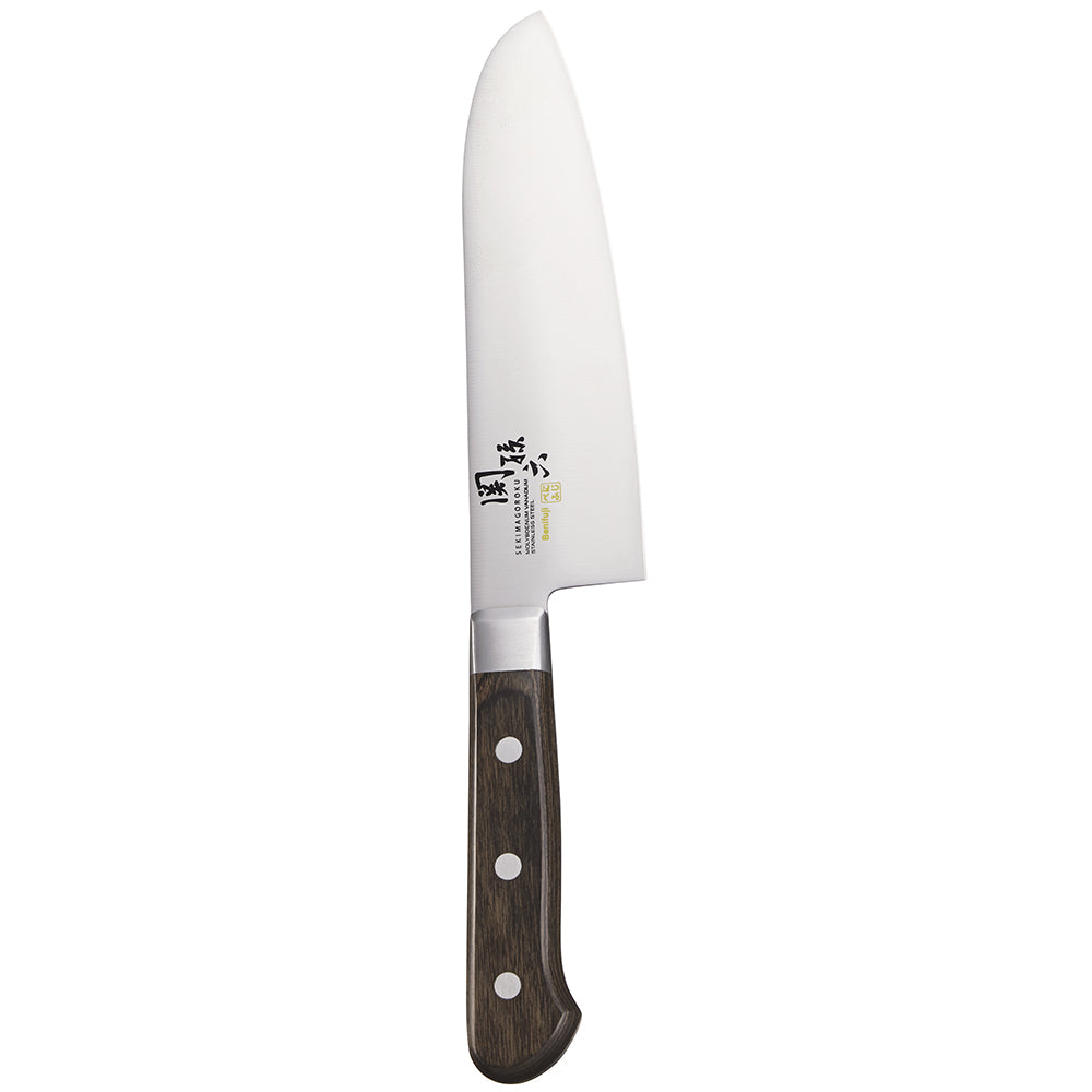 三德刀 - 関孫六　べにふじ三徳165mm　AB5437　国産包丁　日本製　右利き・左利き兼用　【あす楽対応】