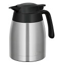 THERMOS サーモス 洗浄機対応 真空断熱ステンレスポット 卓上ポット TTC−1000 SBK ホテル 旅館 客室