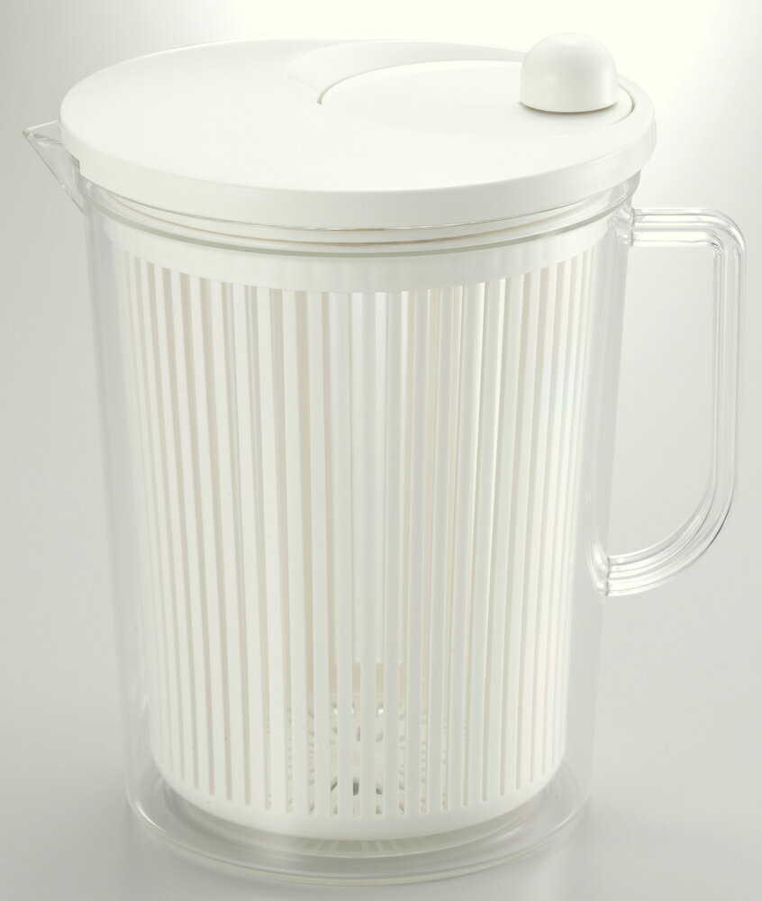 野菜水切り器バリバリサラダ　ハンディスリム　山研工業　日本製　スピナー　【あす楽対応】