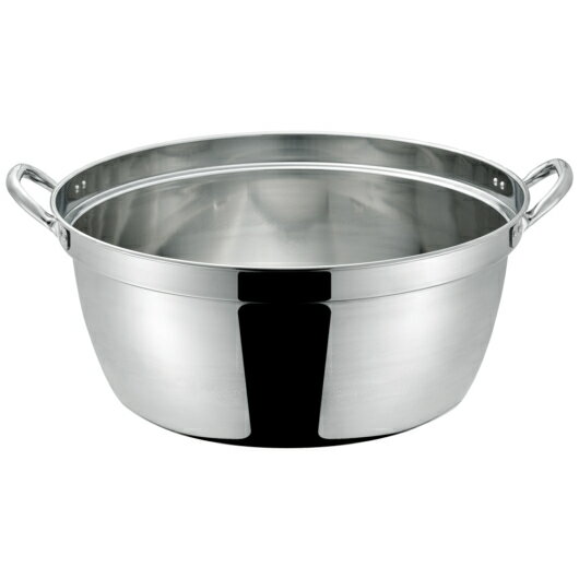 赤川器物 AG 21-0ステンレス 段付鍋39cm IH対応 ステンレス業務用鍋