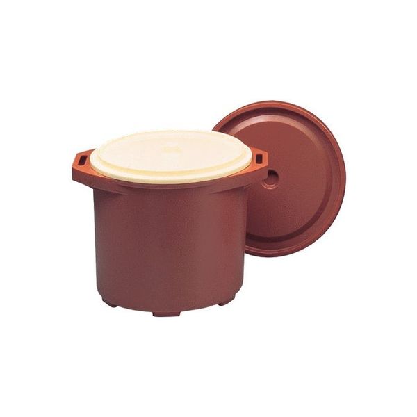 台和　プラスチック保温食缶味噌汁用　大　DF-M1　食堂　給食　弁当　【あす楽対応】