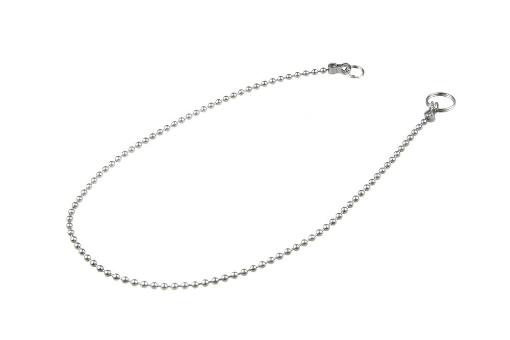 ボールペン取付用ステンレスボールチェーン　SB-4　40cm　【あす楽対応】