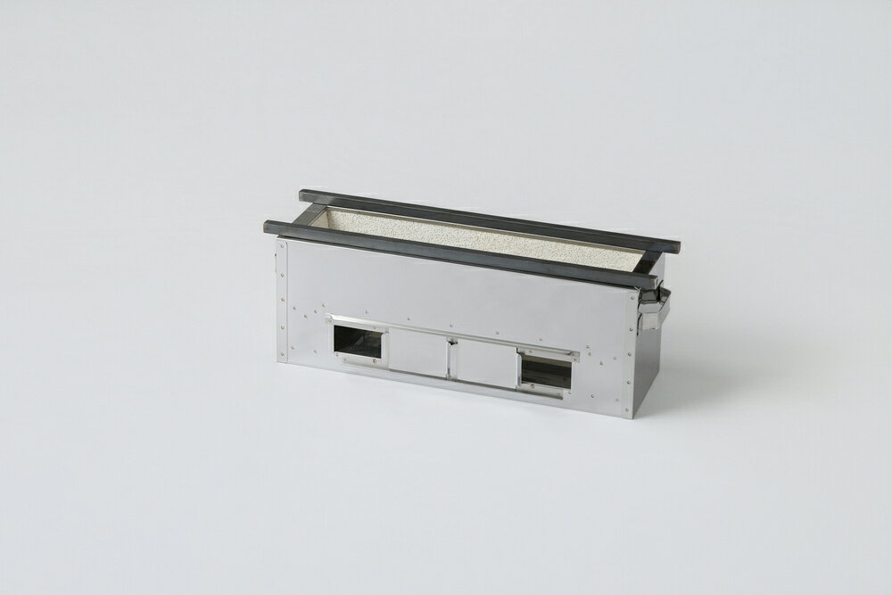 【送料無料】お祭り・屋台・町内会・イベントなど催し物におすすめの焼鳥コンロ TM-414 木炭用コンロ 450×140 遠赤外線で旨味を逃さない焼き物器 焼鳥 炭火焼き 【あす楽対応】