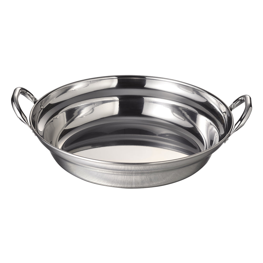 桃印 ステンレス製 寄せ鍋24cm 寄鍋 神子島製作所 燕三条 日本製 【あす楽対応】