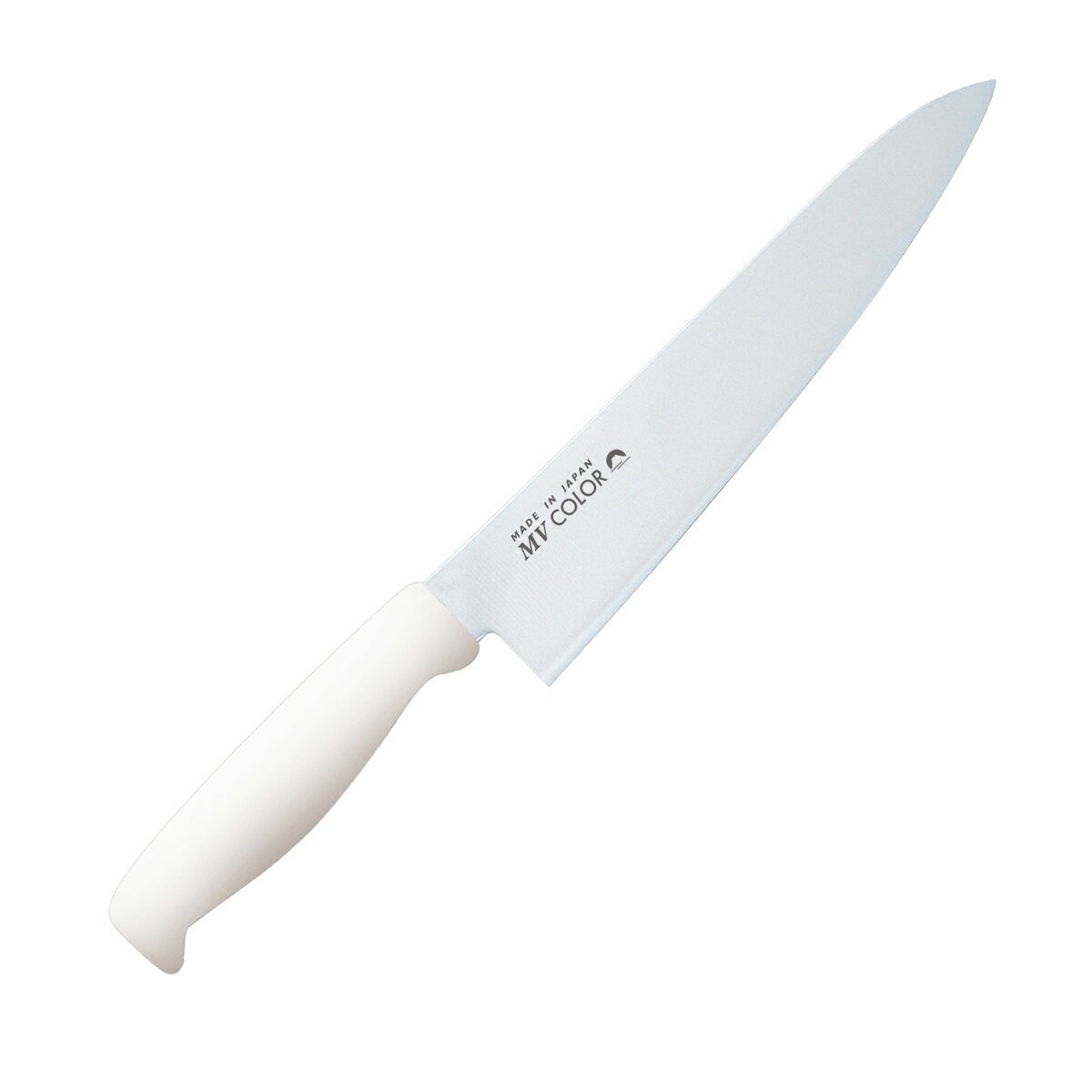 富士印 MVカラー 210mm 牛刀 ホワイト CR-0307WH 富士カトラリー 日本製 カラー包丁 HACCP対応