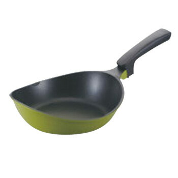 楽チンPAN 23cm グリーン【フライパン】【フッ素加工】【電磁調理器対応】【IH対応】【業務用フライパン】【業務用】