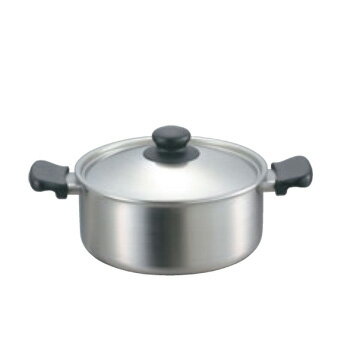 柳宗理 IH両手鍋(つや消し)22cm(12150601-1319)【両手鍋】【IH対応】【柳宗理】【ステンレス】【キッチン用品】