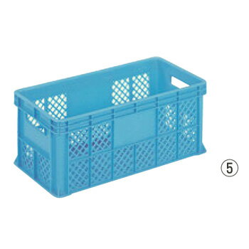 サンコー サンテナー B#39 ブルー PP製【コンテナー】【メッシュコンテナ】【プラスチックコンテナー】【物流保管用品】【流通】【倉庫作業】【業務用】
