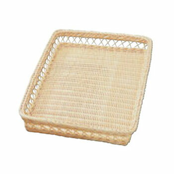 安心コート 籐製 パンカゴ Y-10-N 300×460×60【業務用】【籐かご】【パンかご】
