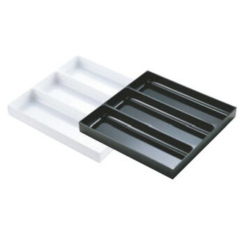 PS製 カトラリートレー LL ホワイト【カトラリー用品】【オーガナイザー】【収納】