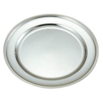 UK 18-8 B渕 丸皿 26インチ【代引き不可】【シルバートレー】【お盆】【トレイ】