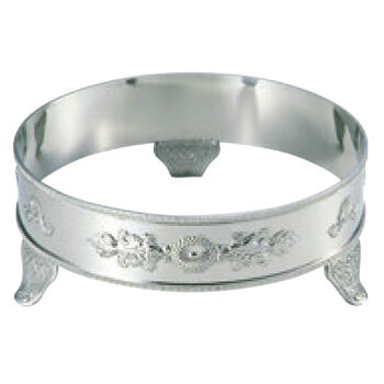 UK 18-8 S型 丸飾台 24インチ用【代引き不可】【シルバートレー】【お盆】【トレイ】