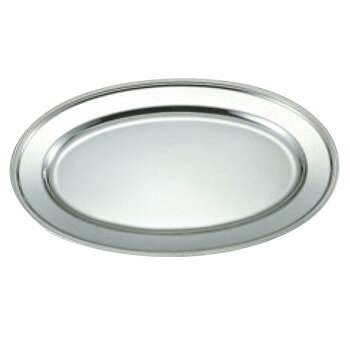 UK 18-8 B渕 小判皿 24インチ【シルバートレー】【お盆】【トレイ】