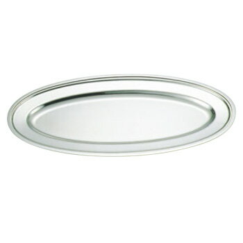 SW 18-8 平渕 魚皿 20インチ【シルバートレー】【お盆】【トレイ】