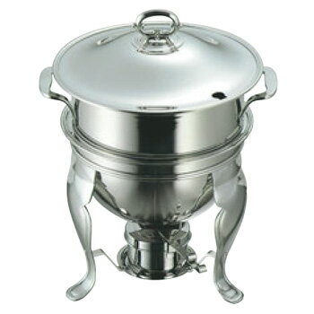 UK 18-8 スープウォーマー 8L【代引き不可】【バンケットウォーマー】