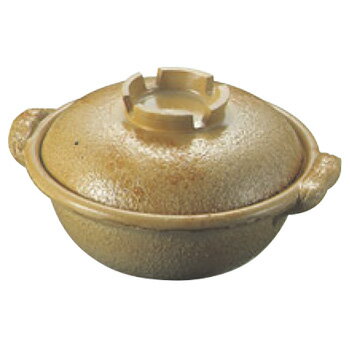 アルミ 電磁調理器用 土鍋 33cm 幸楽色【IH対応】