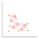 和紙テーブルマット｢花日和｣Sサイズ(100枚入)A-3-4｢桜｣【敷マット】【掛け紙】