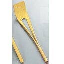 竹製 豆腐すくい曲り 全長220 27-404【お玉】【卓上用品】【調理器具】