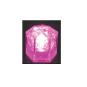 光る氷 ライトキューブ 光る氷 ライトキューブ・クリスタル(24入)ピンク【保冷材】